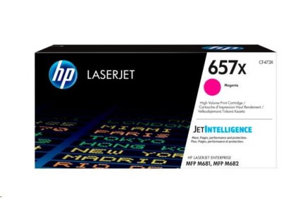 HP 657X High Yield Magenta Original LaserJet Toner Cartridge (CF473X) (23,000 pages)