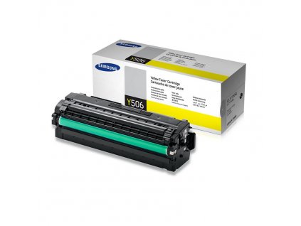 HP - Samsung CLT-Y506L High Yield Yellow Toner Cartridge (3,500 pages)