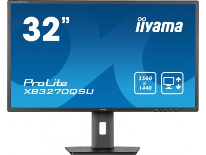 iiyama ProLite/XB3270QSU-B1/31,5''/IPS/QHD/100Hz/3ms/Black/3R