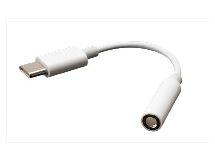 AKASA - adaptér Type-C na 3.5 mm headphone jack