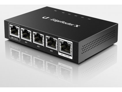 Ubiquiti EdgeRouter X, 4xGLAN, 1x pasívní POE out