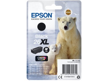 Epson Singlepack Black 26XL Claria Premium Ink