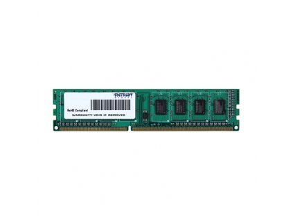 Paměť Patriot DDR3 4GB SL PC3-12800 1600MHz CL11 (8x512)