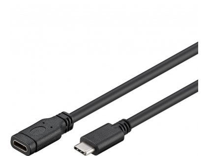 Kabel USB- C prodlužovací (USB 3.1 generation 1), C/M - C/F, 2m