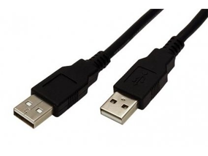 Kabel USB 2.0 A-A 4,5 m propojovací, černý