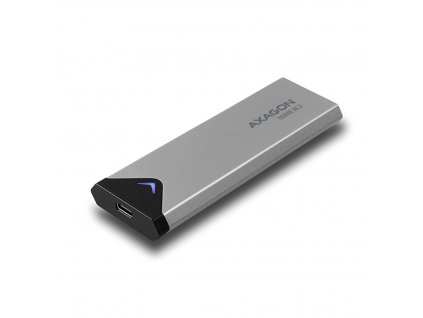 Externí box AXAGON EEM2-UG2 USB-C 3.2 Gen 2 - M.2 NVMe SSD kovový - délka 42 až 80 mm