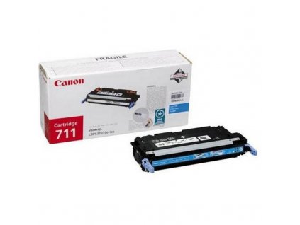 Toner Canon CRG-711C azurový (6000str./5%)