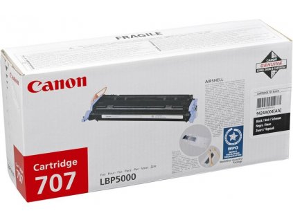 Toner Canon CRG 707BK černý (2500str./5%)