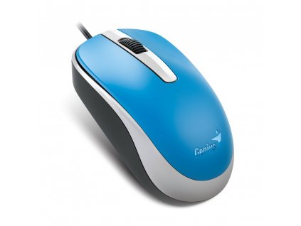 Genius myš DX-120/ drátová/ 1200 dpi/ USB/ modrá