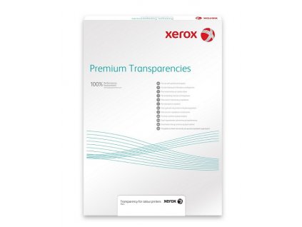 Xerox Papír Transparentní fólie - Transparency 100m A4 Plain - Digital Color (50 listů, A4)