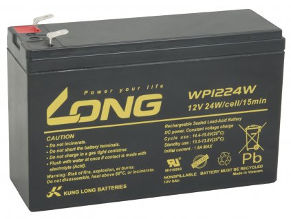 Baterie Avacom Long 12V 6Ah olověný akumulátor HighRate F2 (WP1224W)