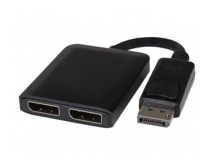 Adaptér DisplayPort - 2x DisplayPort , rozšíření + zrcadlení obrazu, 4K*2K@30Hz