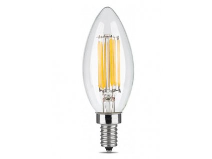 LED žárovka C35 - E14 - 6W - 24V - teplá bílá - kompatibilní s Loxone