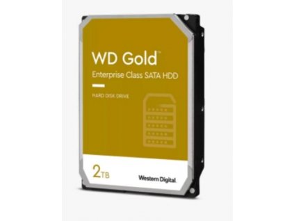 WDC WD2005FBYZ hdd GOLD 2TB CMR SATA3-6Gbps 7200rpm 128MB RAID (24x7 do serveru) 200MB/s