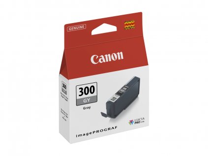 Canon CARTRIDGE PFI-300 GY šedá pro imagePROGRAF PRO-300