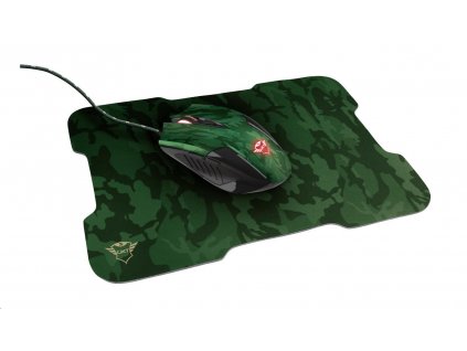 TRUST herní Myš s podložkou GXT 781 Rixa Camo Gaming Mouse & Mouse Pad