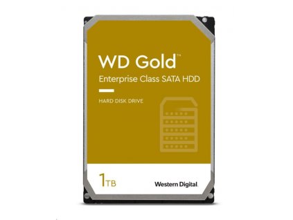 WD GOLD WD1005FBYZ 1TB SATA/ 6Gb/s 128MB cache 7200 ot., CMR, Enterprise