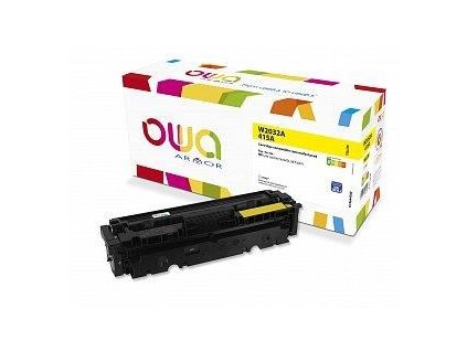 OWA Armor toner pro HP Laserjet M 450, 454, 455, 470, 479, 2100 stran, W2032A, yellow/žlutá