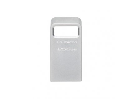 Kingston DataTraveler Micro/256GB/USB 3.2/USB-A/Stříbrná