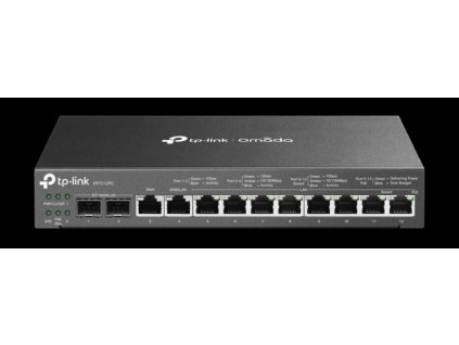 TP-Link ER7212PC - Omada 3-v-1 ( VPN Router, 8x PoE switch, Cloud controler Omada) 2x SFP, 2x WAN GB