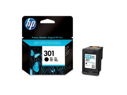 HP CH561EE originální náplň černá č.301 black (170stran, pro Deskjet 1050, 1510, 2050, 2514, OJ2620)