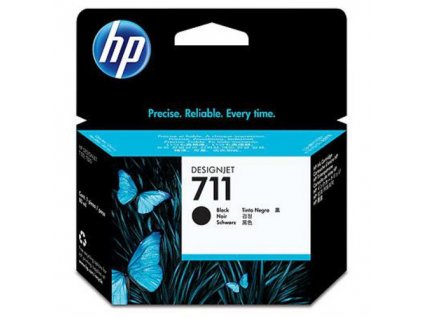 HP CZ133A náplň č.711 černá velká 80ml (black, pro DesignJet T120, T130, T520)