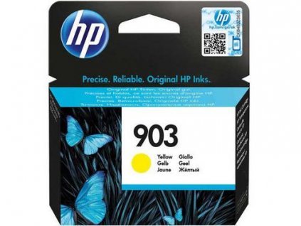 HP T6L95AE originální náplň žlutá č.903 malá cca 315 stran (yellow, pro HP OfficeJet Pro 6950, 6960, 6970