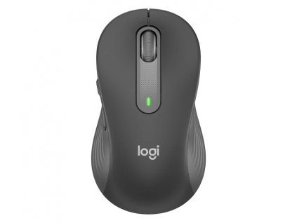 Logitech M650M/Kancelářská/Laserová/Bezdrátová USB + Bluetooth/Šedá