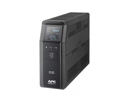 APC Back UPS Pro BR 1200VA, Sinewave,8 Outlets, AVR, LCD interface