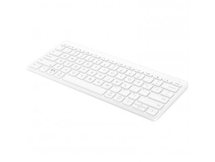 HP 350 Compact Multi-Device Keyboard White - CZ&SK lokalizace - kompaktní klávesnice BT pro více zařízení