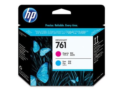 HP 761 Cyan + Magenta DJ Printhead, CH646A