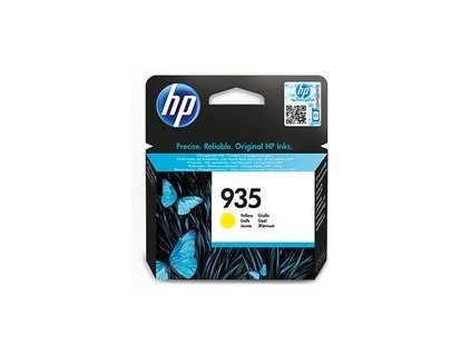 HP 935 Yellow Ink Cartridge, C2P22AE (400 pages)
