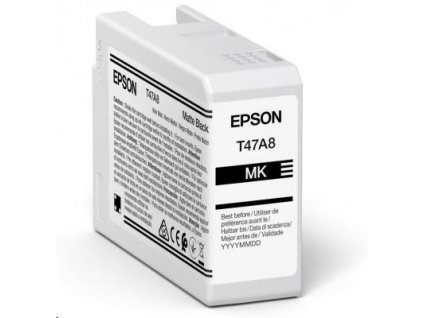 EPSON ink Singlepack Matte Black T47A8 UltraChrome Pro 10 ink 50ml