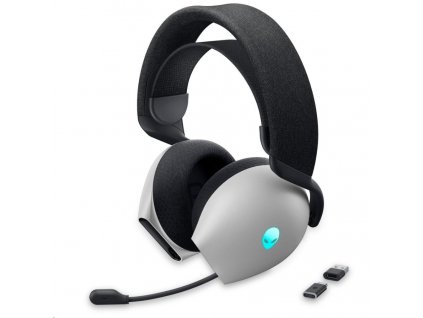 DELL Alienware Dual Mode Wireless Gaming Headset - AW720H (Lunar Light)