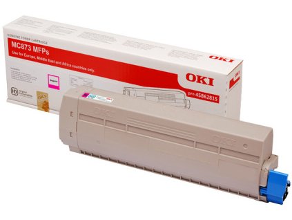 OKI Magenta toner do MC873/MC883 (10.000 stránek)