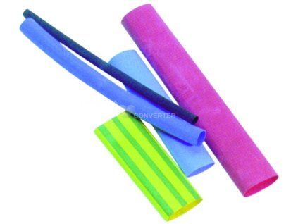 GPH Bužírka SB  2,4/1,2 smršťovací polyetylen černá 1m
