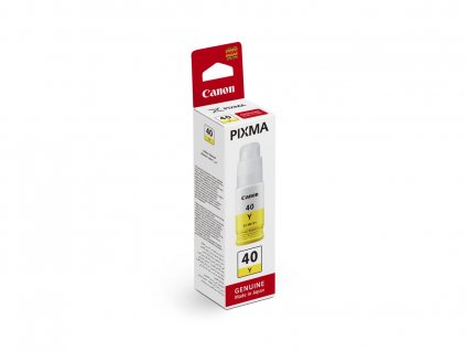 Canon Cartridge GI-40 Y žlutá pro PIXMA GM2040, G6040, G5040 (7 700 str.)