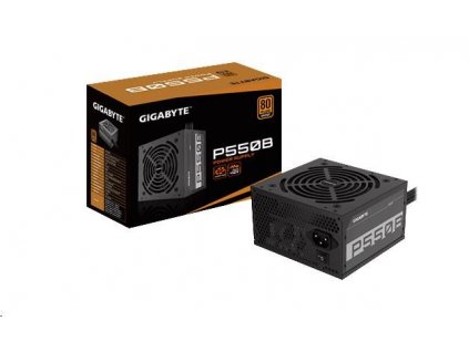 GIGABYTE zdroj P550B, 550W, 80plus bronze, 12 cm fan