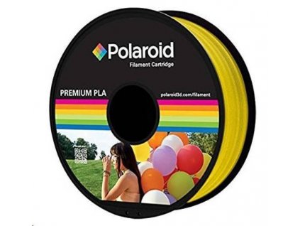 BAZAR - Polaroid 1kg PLA Filament Cartridge Transparent - Glass Lemon Yellow GLY - pošk.obal