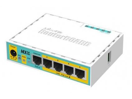 Mikrotik RB750UPr2 650MHz, 64MBRAM, 5x LAN, hEX