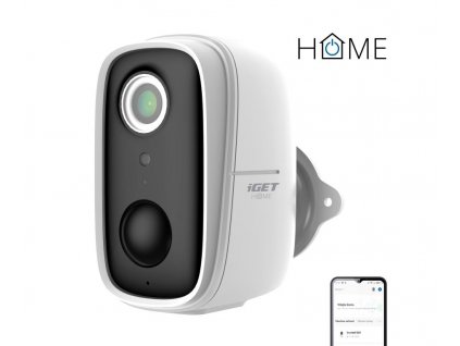 iGET HOME Camera CS9 Battery - WiFi IP FullHD 1080p kamera, noční vidění, dvoucestné audio, IP65