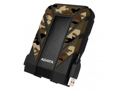 ADATA Externí HDD 1TB 2,5" USB 3.1 DashDrive Durable HD710M Pro, kamufláž (gumový, nárazu/vodě/prachu odolný)