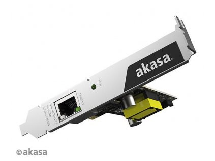 AKASA síťová karta, 2.5 Gigabit PCIe Network Card with PoE