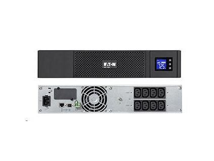 Eaton 5SC 1000i Rack 2U, UPS 1000VA / 700W, 8 zásuvek IEC, LCD