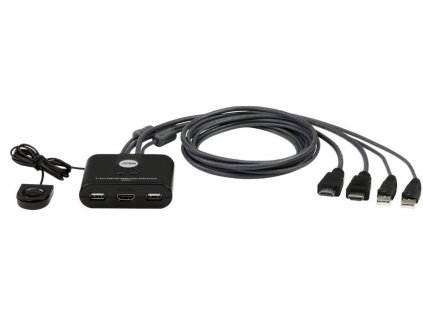 ATEN 2-port HDMI KVM USB mini