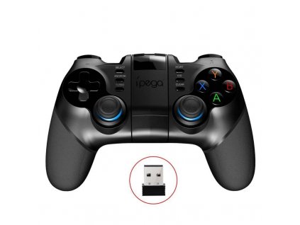 iPega Gamepad 3v1 s USB příjmačem, iOS/Android, BT (PG-9156), černá
