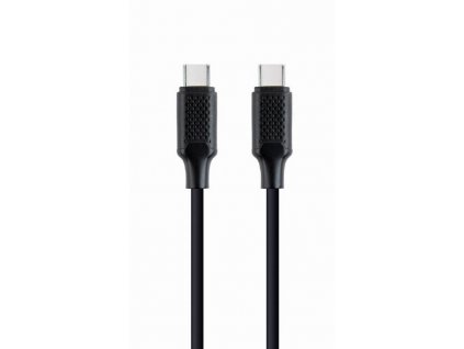 GEMBIRD Kabel USB PD (Power Delivery), 100W, Type-C na Type-C kabel (CM/CM), 1,5m, datový a napájecí, černá