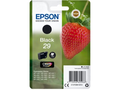 Epson Singlepack Black 29 Claria Home Ink