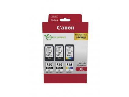 Canon cartridge PG-545XLx2/CL-546XL/Multipack / 2x black+Color / 2x15ml+1x13ml