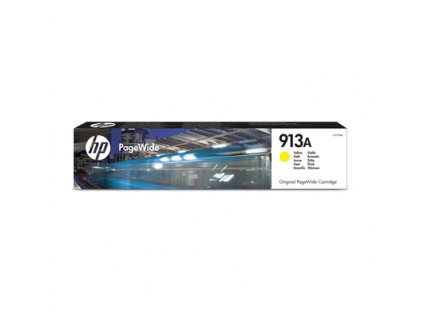 HP 913A Yellow Original PageWide Cartridge (3,000 pages)